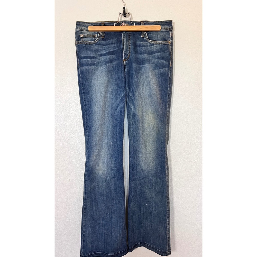 Joes Jeans The Icon Flare Mid Rise Blue Denim Jeans W31 Eco-Friendly CL#441M